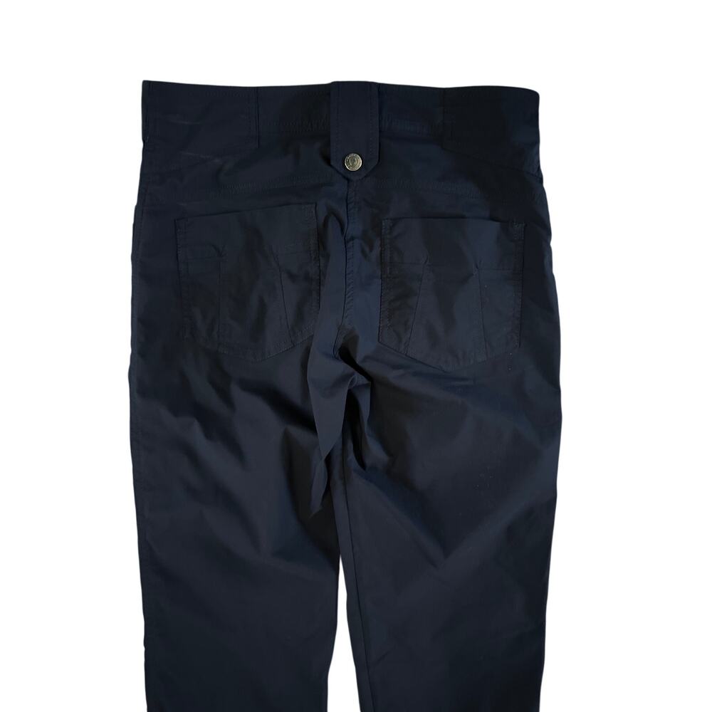 Women S Anatomie Navy Blue Luisa Pants Slim Leg Ankle Length Stretch Trousers - Picture 5 of 6
